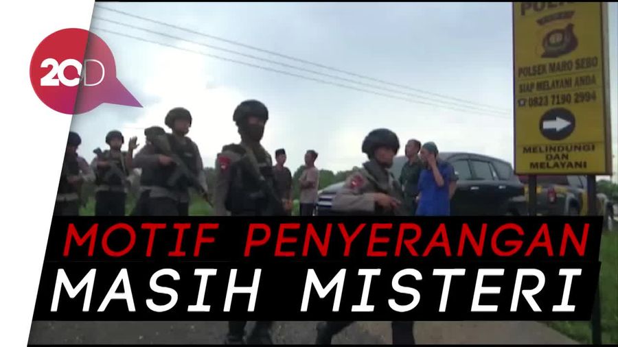 Penyerang Polsek Maro Sebo Residivis, Tapi Belum Tentu Teroris