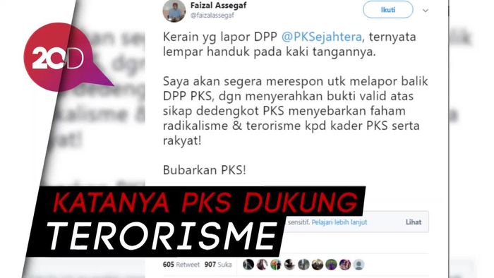 Fahri Hamzah Vs Faizal Assegaf, Dari Cuitan Sampai di Kepolisian