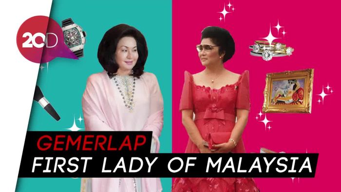 Sederet Perhiasan Mewah Istri Najib Rajak