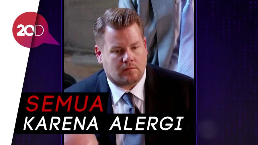 James Corden Buka Suara soal Wajah Jutek di Royal Wedding