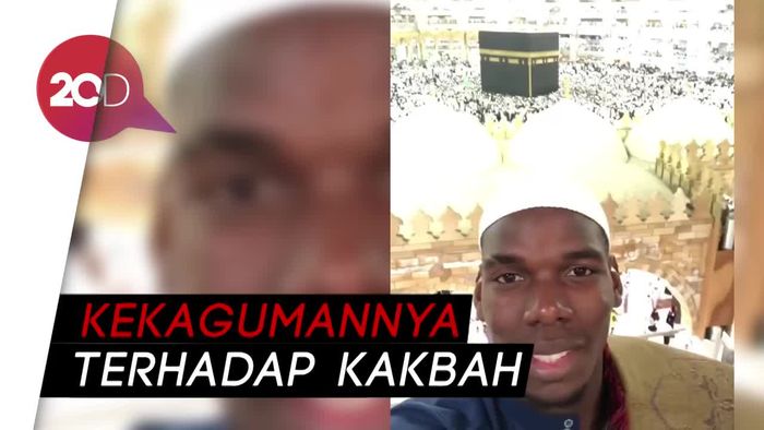 Paul Pogba Isi Ramadan dengan Umrah 