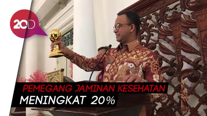 Jakarta Memperoleh Penghargaan UHC Award dari Jokowi 
