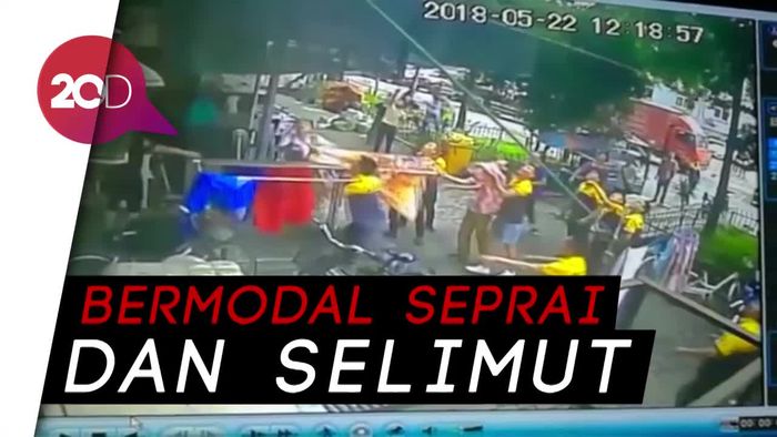 Dramatis! Penyelamatan Bocah yang Jatuh dari Lantai 6 Apartemen