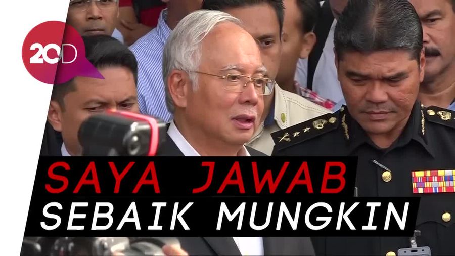 Kata Najib Usai Diperiksa Komisi Antikorupsi Selama 6 Jam