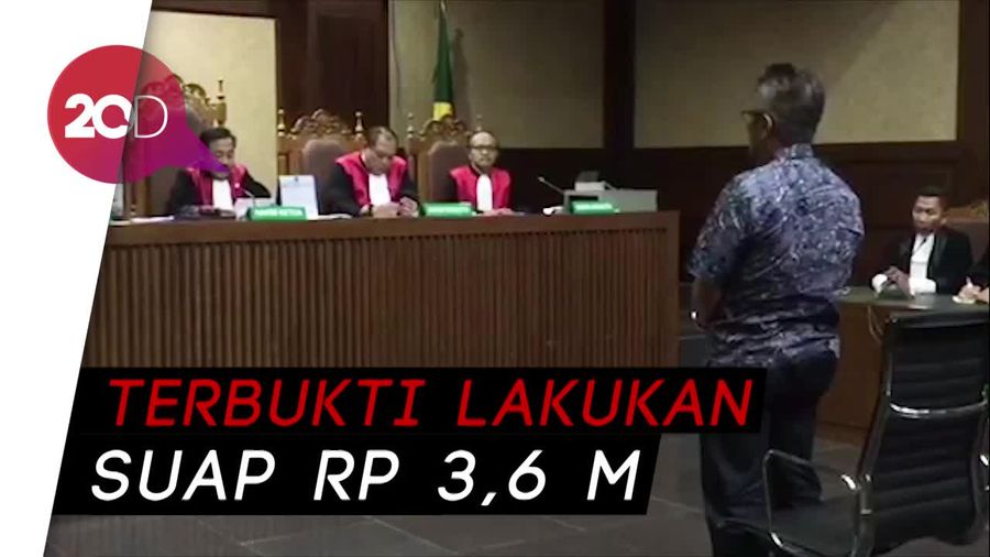 Donny Witono, Penyuap Bupati HST Divonis 2 Tahun Bui
