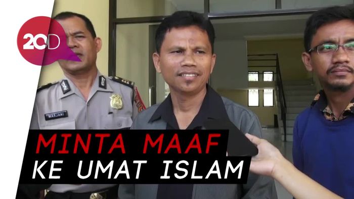 Hitler Nababan Minta Maaf ke Habib Rizieq dan Amien Rais