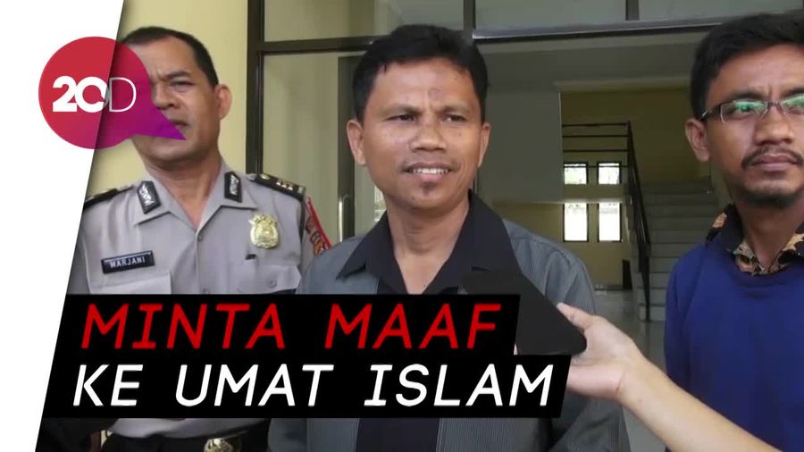 Hitler Nababan Minta Maaf ke Habib Rizieq dan Amien Rais