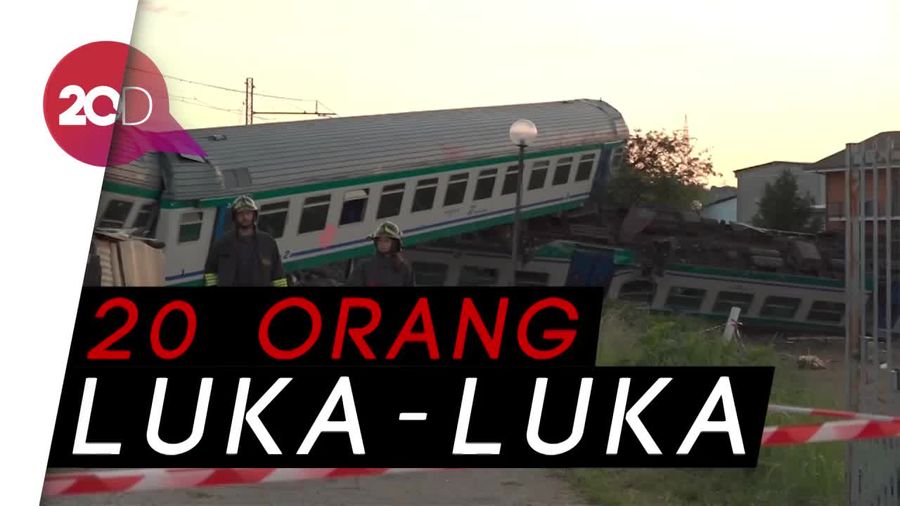 Kereta Vs Truk di Italia, Sopir dan Masinis Tewas