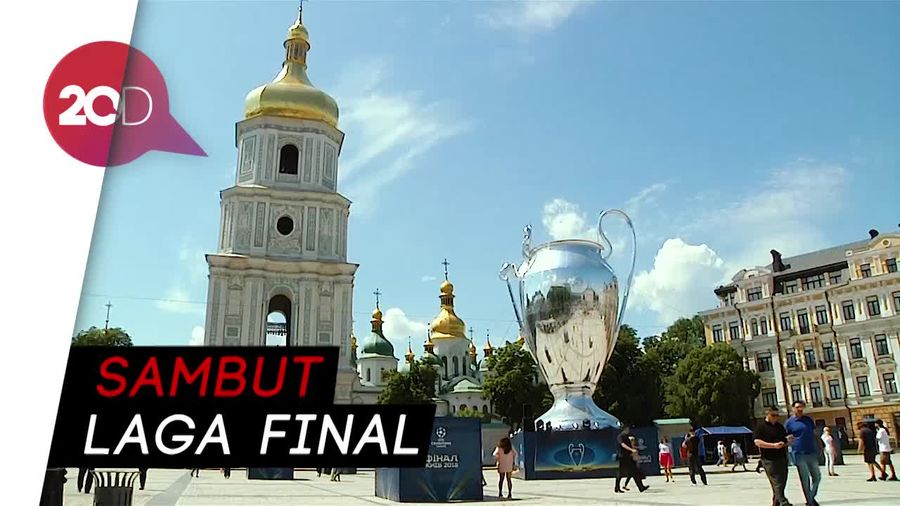 Kiev Pamerkan Trofi Liga Champions
