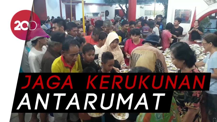 Suasana Buka Bersama di Kelenteng Hok Swie Bio Bojonegoro