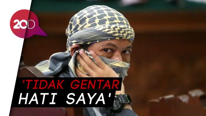 Aman Abdurrahman Siap Bila Dihukum Mati!