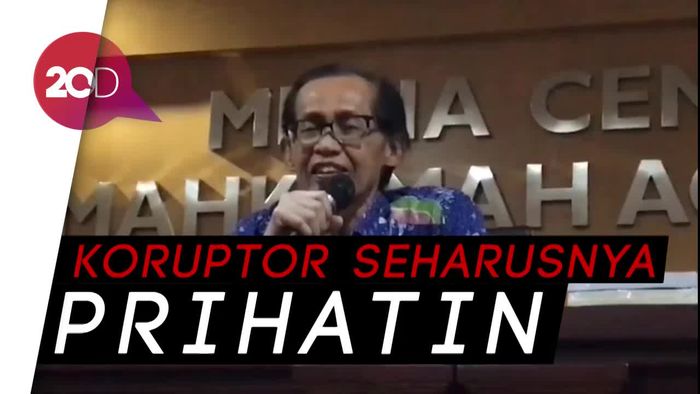 Artidjo: Koruptor Cengengesan di TV Itu Hina Rakyat Indonesia!