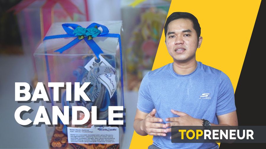 Lilin Unik yang Punya Motif Batik