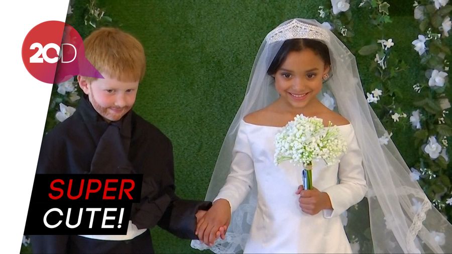 Royal Wedding Harry-Meghan Versi Anak-anak yang Bikin Gemas