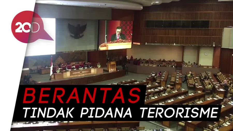 Tok! Revisi UU Antiterorisme Disahkan DPR