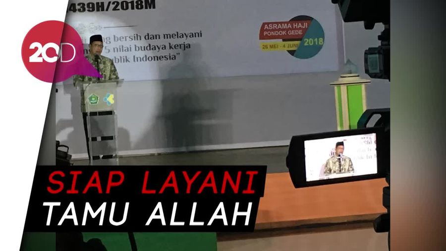 Pelatihan Petugas Haji 2018 Resmi Digelar, Diikuti 780 Peserta