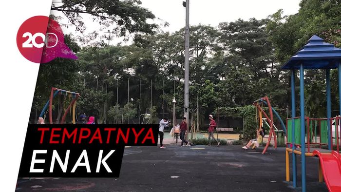 Ngabuburit di Taman Menteng, Asyik Juga!