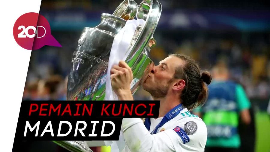 Dua Gol Spektakuler Bale Antar Madrid Juara