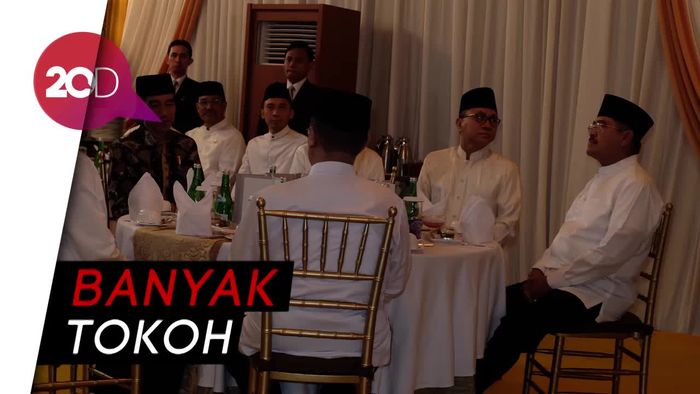 Jokowi Hingga Menteri Buka Puasa di Rumah Ketua DPR 