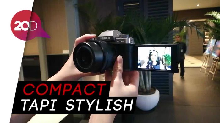 Kamera Fujifilm X-T100 Asyik Buat Nge-vlog dan Selfie