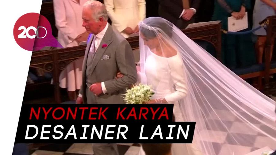 Desain Gaun Pengantin Meghan Markle Disebut Hasil Contekan