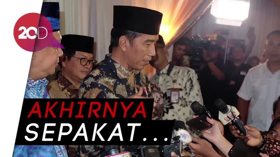 Lawakan Jokowi Pecah saat Buka Puasa Bareng Ketua DPR
