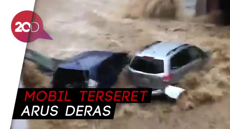 Video Dahsyatnya Banjir di Maryland, AS 