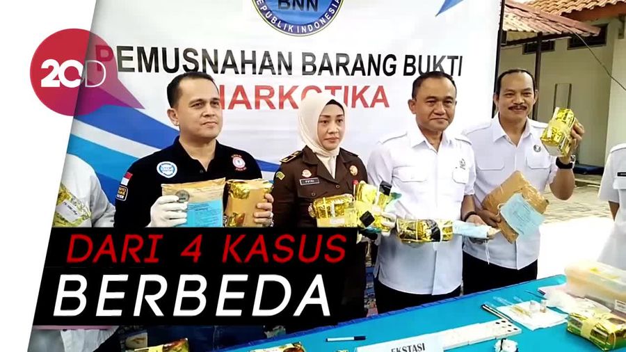 BNN Musnahkan 31 Kg Sabu