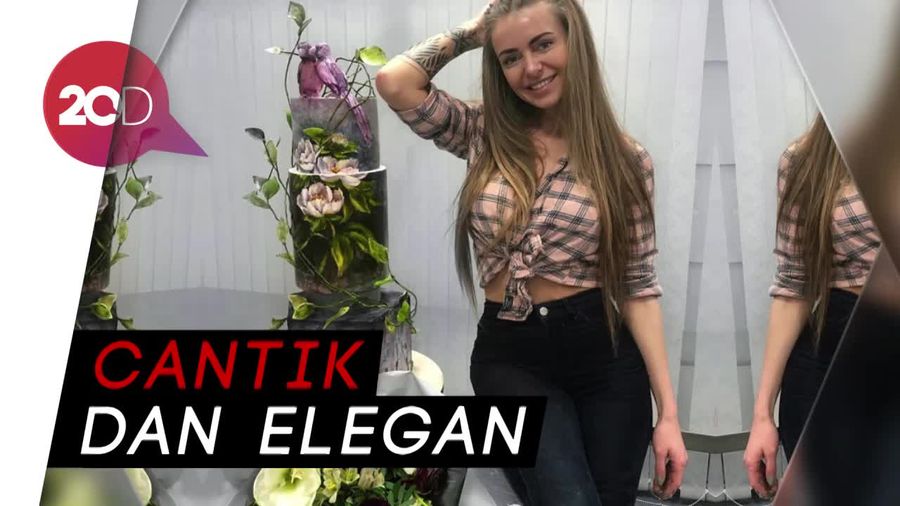 Keren! Kue Buatan Perempuan Russia Ini Bak Cerita Dongeng 