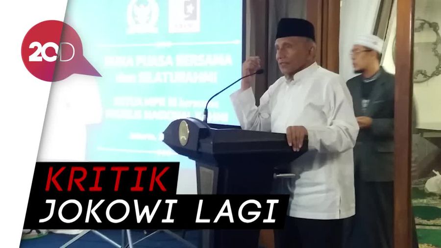 Amien: Pemimpin yang Keliru dan Blunder Biasanya Wasalam