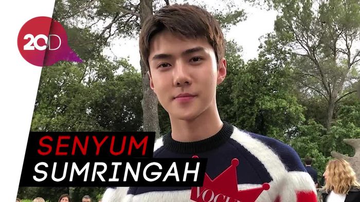 Sehun EXO Bertemu Emma Stone di LV Cruise, Fans Baper
