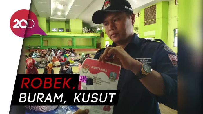 500 Surat Suara di Trenggalek Ditemukan Rusak 