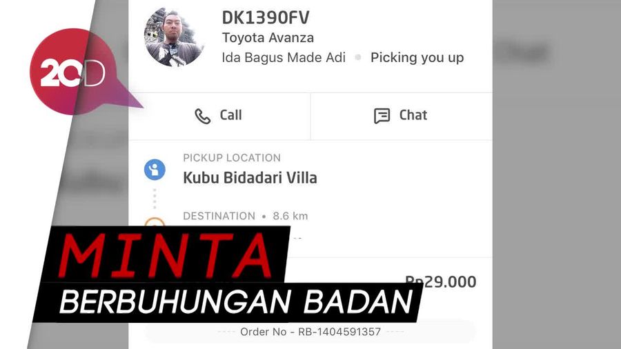 Driver Go-Car Lakukan Pelecehan Seksual di Bali