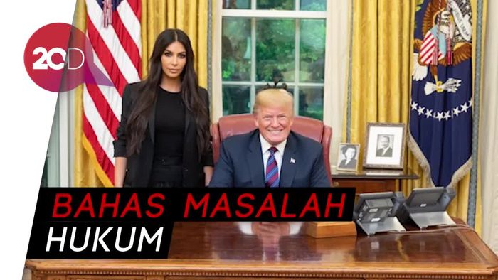 Kim Kardashian Temui Donald Trump, Bahas Apa?