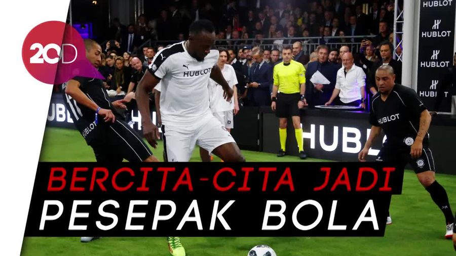 Usain Bolt Merumput di Klub Sepak Bola Norwegia 