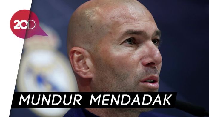 Zinedine Zidane Tinggalkan Real Madrid