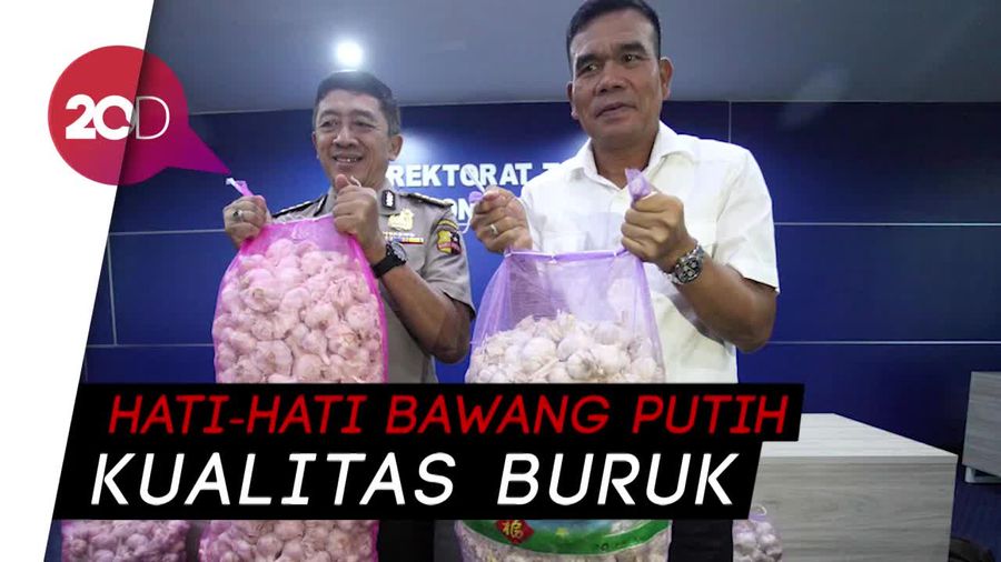 Sandi Mewanti-wanti Pedagang Bawang Putih 
