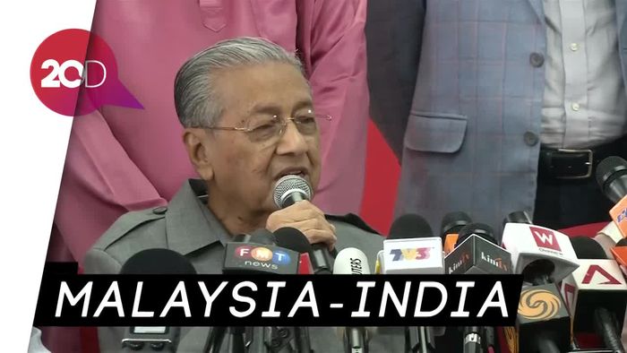 Mahathir Tingkatkan Kerjasama Malaysia-India