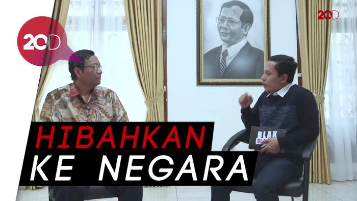 Cerita Mahfud MD Kembalikan Honor Rp 160 Juta ke Negara