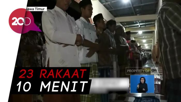 Tarawih Super Kilat di Blitar