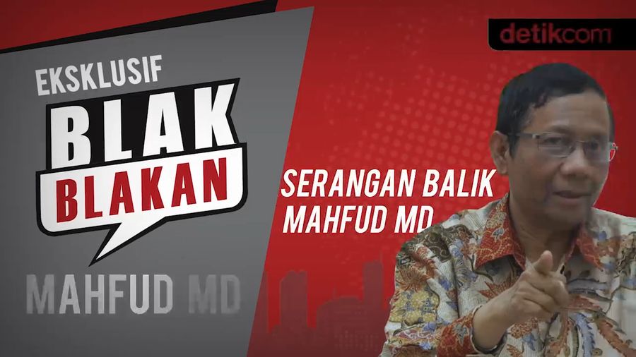 Blak-blakan: Serangan Balik Mahfud MD