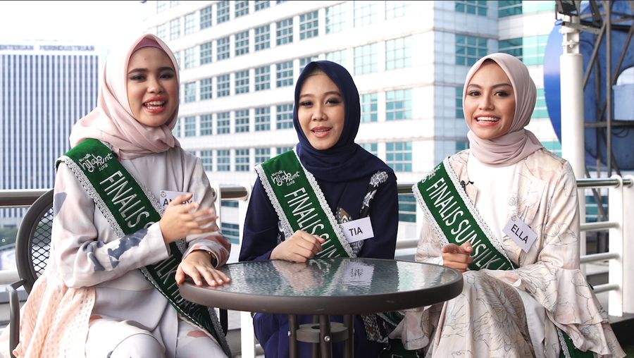Hebohnya Anthy, Tia dan Ella Saling Tiru Ciri Khas