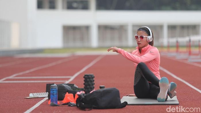 Kapan Jagoan 100 Meter Lari Gawang Indonesia Ini Menikah?
