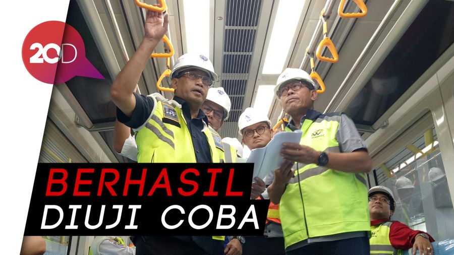 Yuk, Lihat Lebih Seksama LRT Palembang yang Mulus