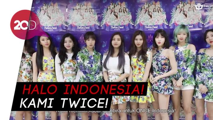 Jelang Konser di Jakarta, Twice dan Wanna One Sapa Para Fans