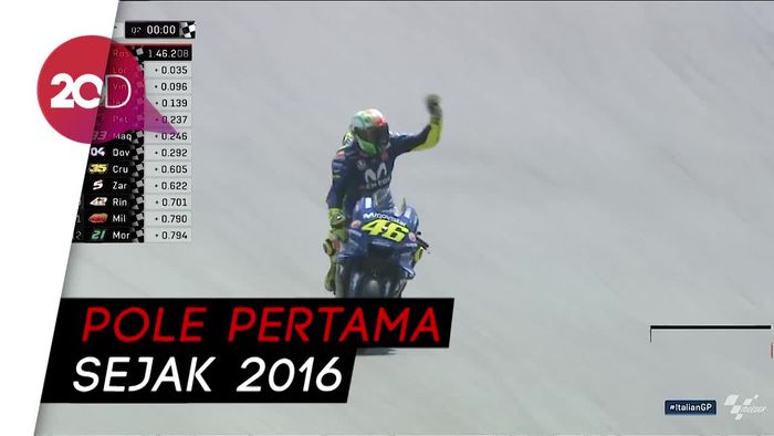 Rossi Rebut Pole Position MotoGP Italia