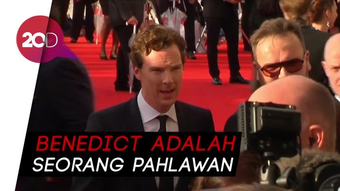 Benedict Cumberbatch Selamatkan Pengendara Ini dari Pengeroyokan
