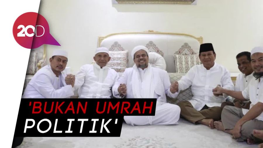 Fadli Zon: Tak Wajar Jika Prabowo-Rizieq Tak Bicara Politik
