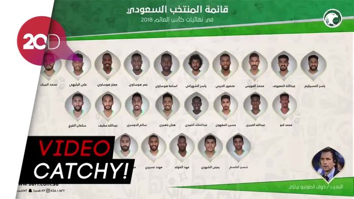 Cara Unik Arab Saudi Umumkan Skuad Timnas Piala Dunia 2018