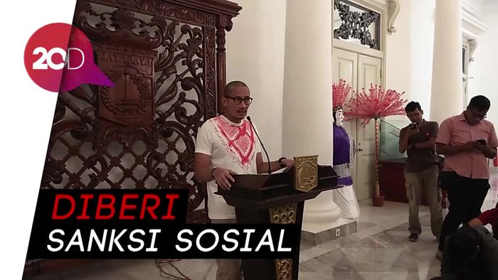 Sandi Geram Aksi Vandalisme dan Tawuran  saat SOTR